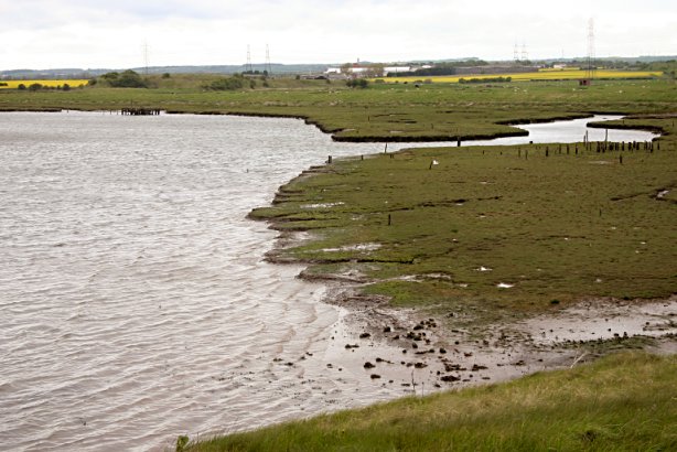 Greatham creek at high tide